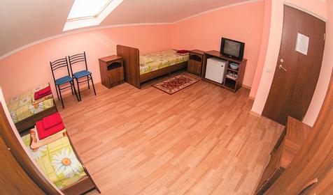 Бюджетный 3-местный (мансарда). Гостевой дом Елена, Анапа