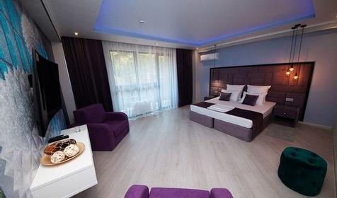 Стандарт двухместный ПК. Отель Vogue, Анапа