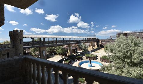 Люкс двухкомнатный четырехместный. Отель Замок Азов, Темрюк, Пересыпь