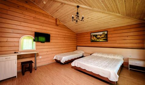 Двухместный стандарт, деревянный корпус