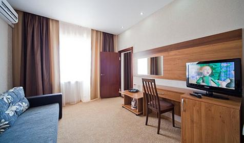 Двухместный двухкомнатный без балкона, корпус 1