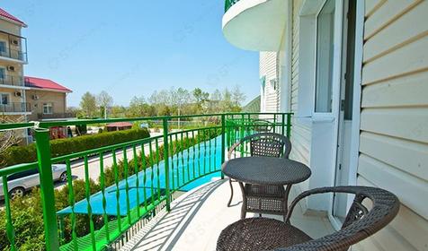 Семейный номер мансарда. Гостиничный комплекс Астория, г. Анапа, п. Витязево