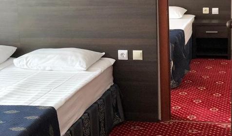 Семейный номер мансарда. Гостиничный комплекс Астория, г. Анапа, п. Витязево