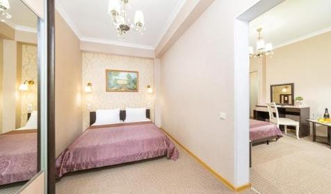 Семейный номер мансарда. Гостиничный комплекс Астория, г. Анапа, п. Витязево