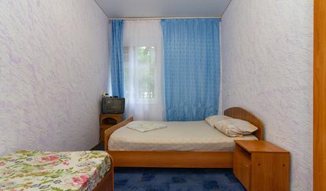 Двухкомнатный блок. База отдыха Компания, Смена, Геленджик, Кабардинка
