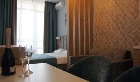 Студия с видом на море (27 м²)