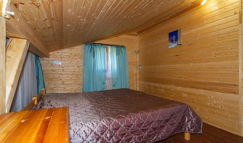 ЭКО дом из дерева,110 кв м, со всеми удобствами, для 4-х человек