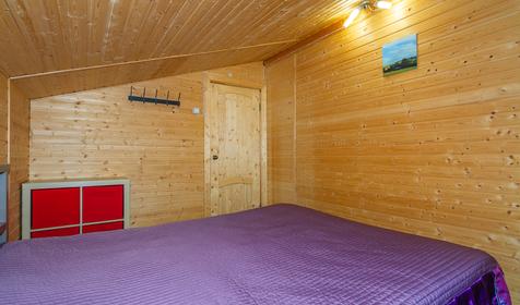 ЭКО дом из дерева,110 кв м, со всеми удобствами, для 4-х человек