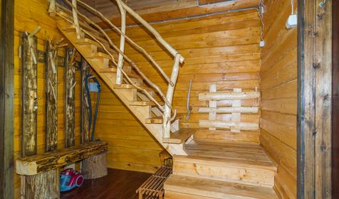 ЭКО дом из дерева,110 кв м, со всеми удобствами, для 4-х человек