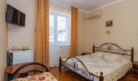 Трехместный стандарт. Гостиница Дельфина, Туапсинский р-н, п. Ольгинка