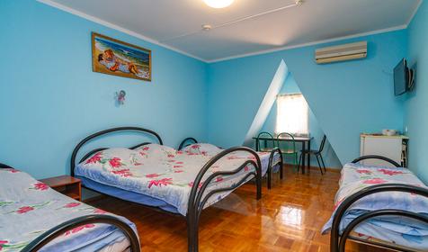 Пятиместный стандарт. Гостиница Дельфина, Туапсинский р-н, п. Ольгинка