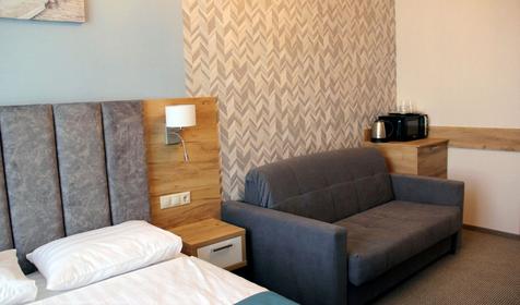 Студия с видом на город (22 м²)