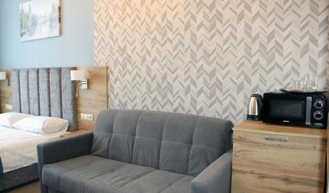 Студия с видом на город (22 м²)