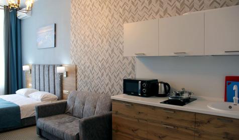 Студия с видом на город (26 м²)