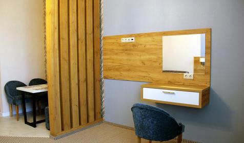 Студия с видом на город (34 м²)