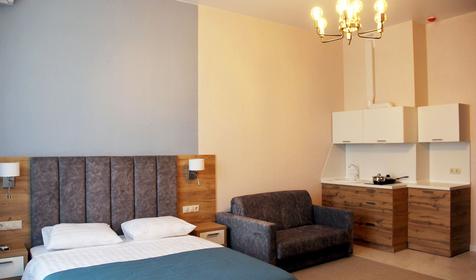 Студия с видом на город (34 м²)