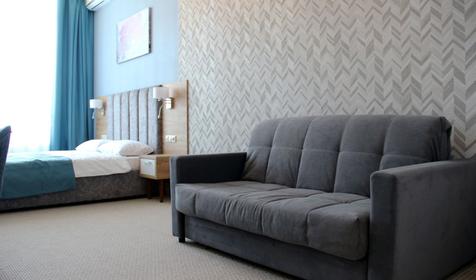 Апартаменты однокомнатные с видом на город (45 м²)