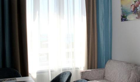 Апартаменты двухкомнатные с видом на море (60 м²)