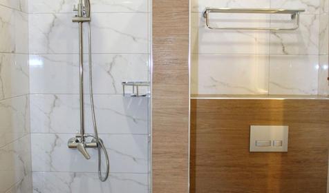 Апартаменты двухкомнатные с видом на море (60 м²)