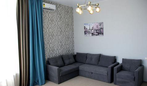 Апартаменты двухкомнатные с видом на море (60 м²)