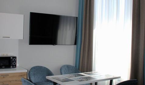 Апартаменты двухкомнатные с видом на море (66 м²)