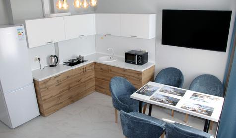 Апартаменты двухкомнатные с видом на море (66 м²)