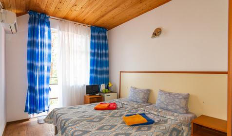 Двухместный с балконом. Гостиница Эвкалипт, Сочи, Лазаревский район, п. Лоо