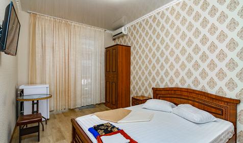 Двухместный номер. Гостиница Алые паруса, Туапсе, Новомихайловский