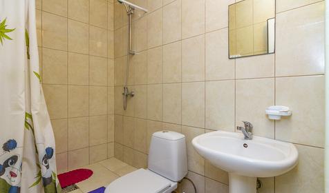 Трехместный с балконом и видом на море. Мини-гостиница Алые Паруса, Новомихайловский