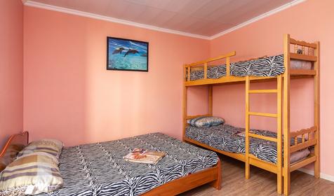Четырехместный стандарт. Гостевой дом Морская соната, Сочи, Лазаревское