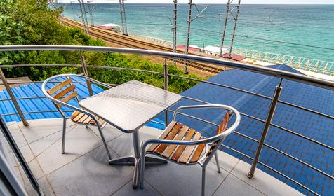 Комфорт с балконом и панорамным видом на море. Гостевой дом Маргарита, Сочи, Лазаревское