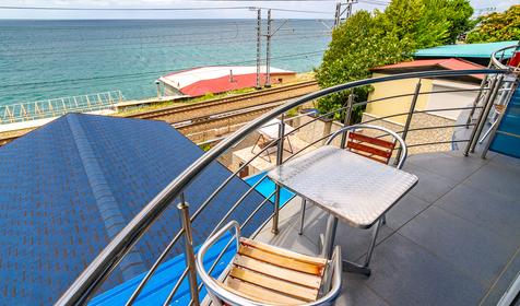 Комфорт с балконом и панорамным видом на море. Гостевой дом Маргарита, Сочи, Лазаревское