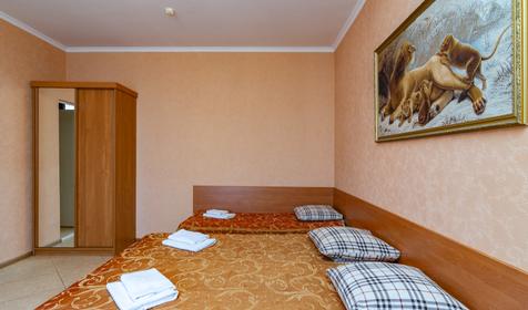 Люкс двухкомнатный. Гостиница Уралочка, Сочи, Лазаревское