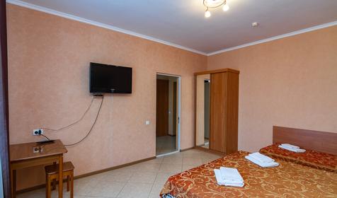 Люкс двухкомнатный. Гостиница Уралочка, Сочи, Лазаревское