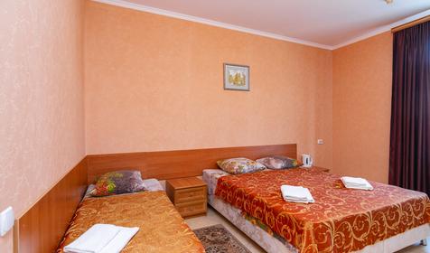Трехместный стандарт. Гостиница Уралочка, Сочи, Лазаревское