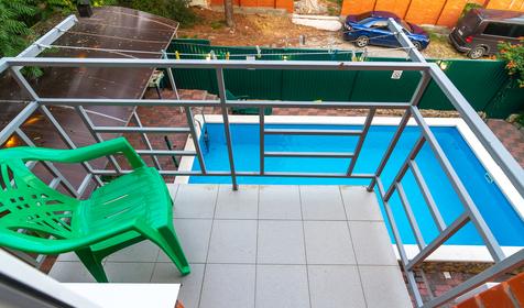 Семейный с балконом. Гостевой дом Афродита, Геленджик, Голубая бухта