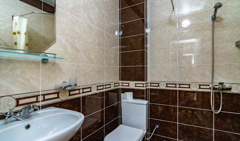 Трехместный с удобствами. Гостевой дом Александрия на Дообской. Геленджик, Кабардинка