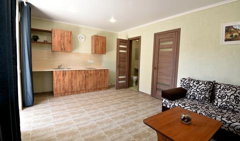 Двухкомнатный четырехместный комфорт с кухней