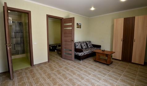 Двухкомнатный четырехместный комфорт с кухней