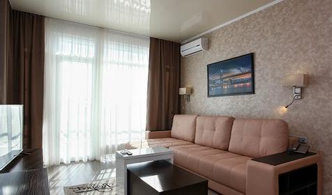 Люкс двухместный с балконом и панорамным видом, Gala Palmira, Витязево