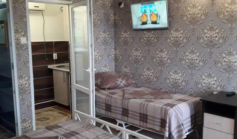 Трехместный с кухней и ванной комнатой