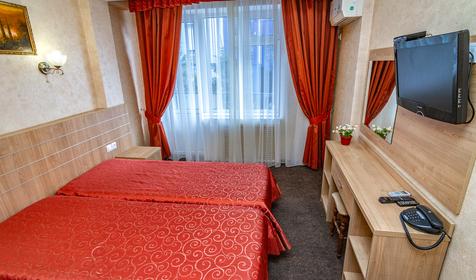 Стандарт двухместный в корпусе (с дополнительным местом) . Санаторий Рябинушка, г. Анапа