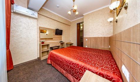 Стандарт двухместный в корпусе (с дополнительным местом) . Санаторий Рябинушка, г. Анапа