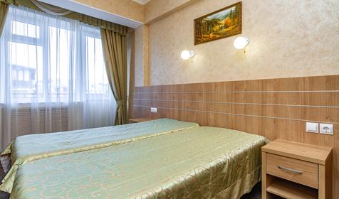 Стандарт двухместный в корпусе (с дополнительным местом) . Санаторий Рябинушка, г. Анапа