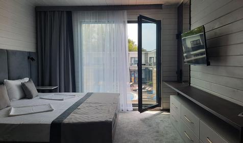  Коттедж двухместный двухуровневый