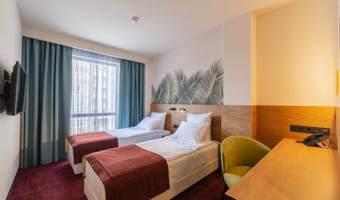 Стандарт двухместный (TWIN/DBL, без балкона)