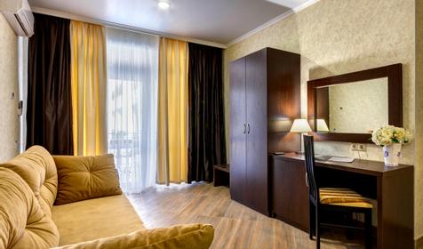 Люксдвухместный однокомнатный