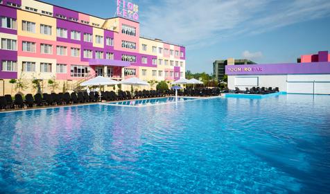 Отель Fioleto Ultra All Inclusive Family Resort In Miracleon (Фиолето), Анапа