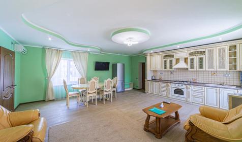 Апартаменты трехместный двухкомнатный без балкона