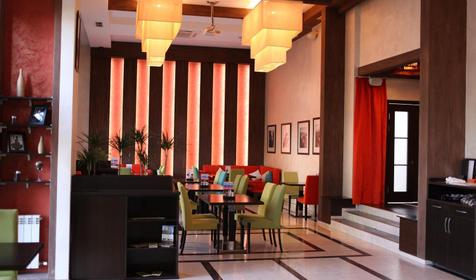 Кафе. Отель Анапа-Лазурная, г. Анапа